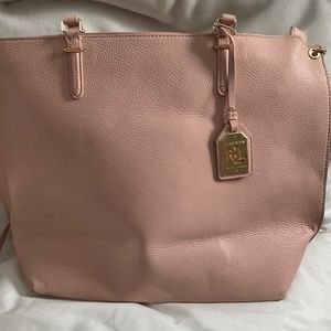 Ralph Lauren Pink Tote